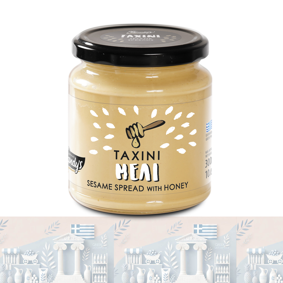 Griechische Tahini Aufstrich mit Honig 300gr "Kandylas"